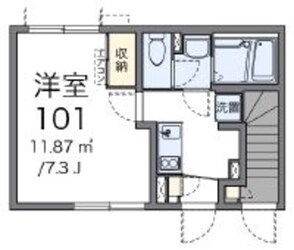 クレイノブリラエストの物件間取画像